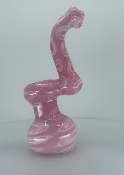 6.5" Pink Bubbler