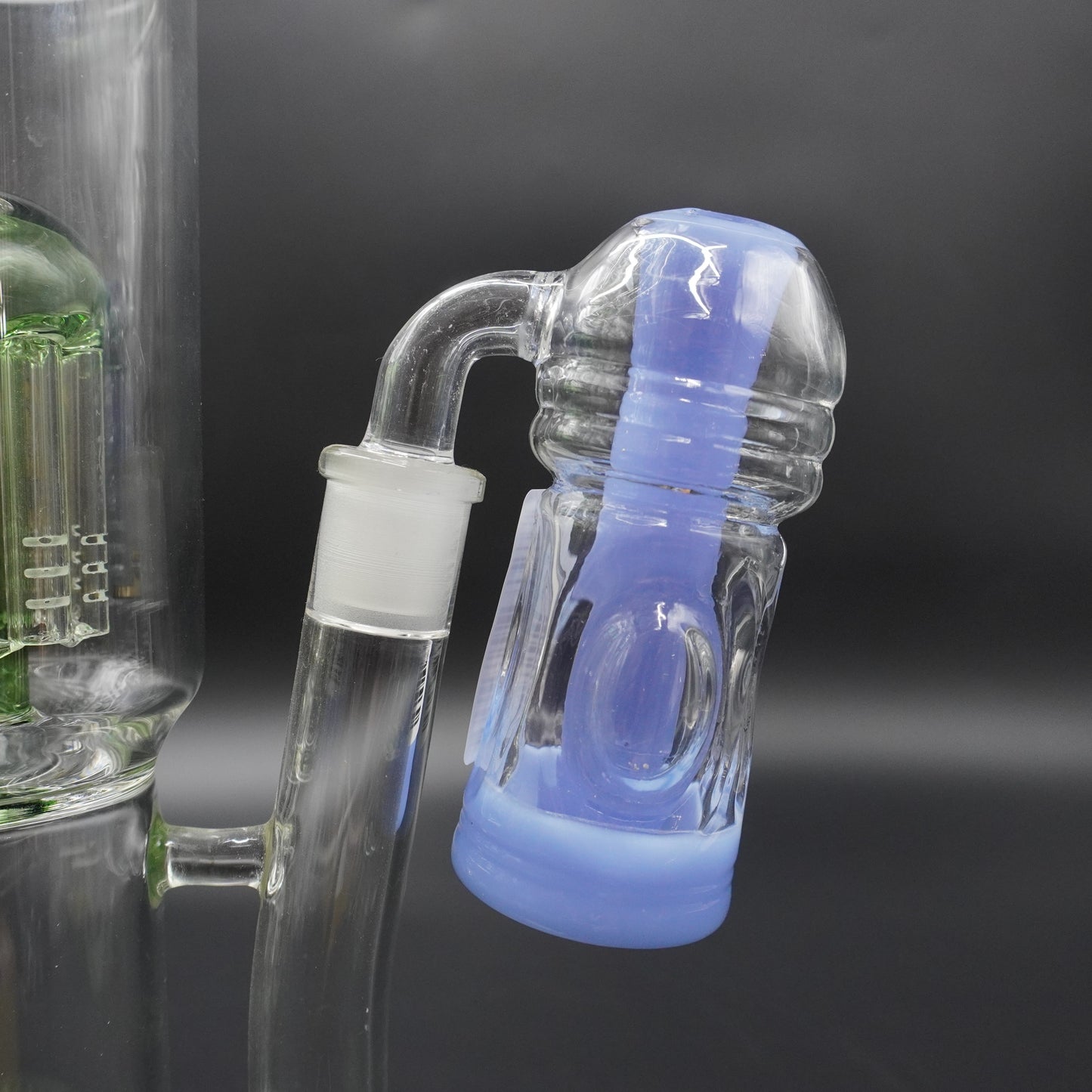 90° Milky Blue Showerhead Ash Catcher