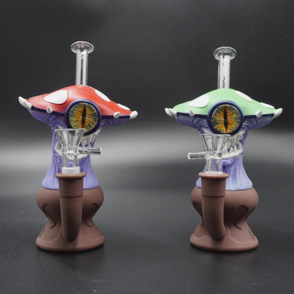 Alien Mushroom Silicone Water Pipe