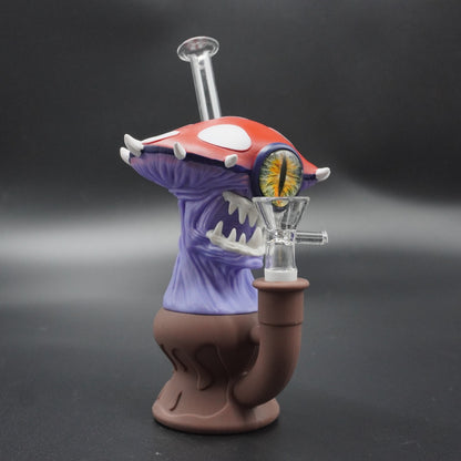 Alien Mushroom Silicone Water Pipe