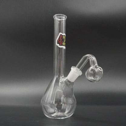 Beaker Bong with Oil Burner Bowl