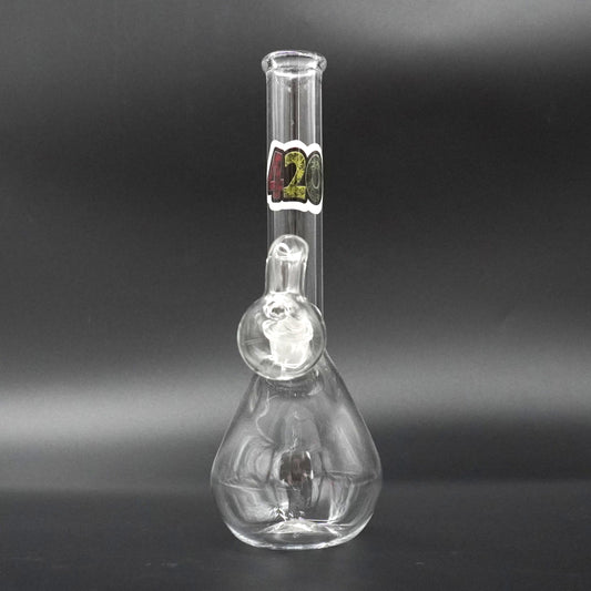 Beaker Bong with Oil Burner Bowl