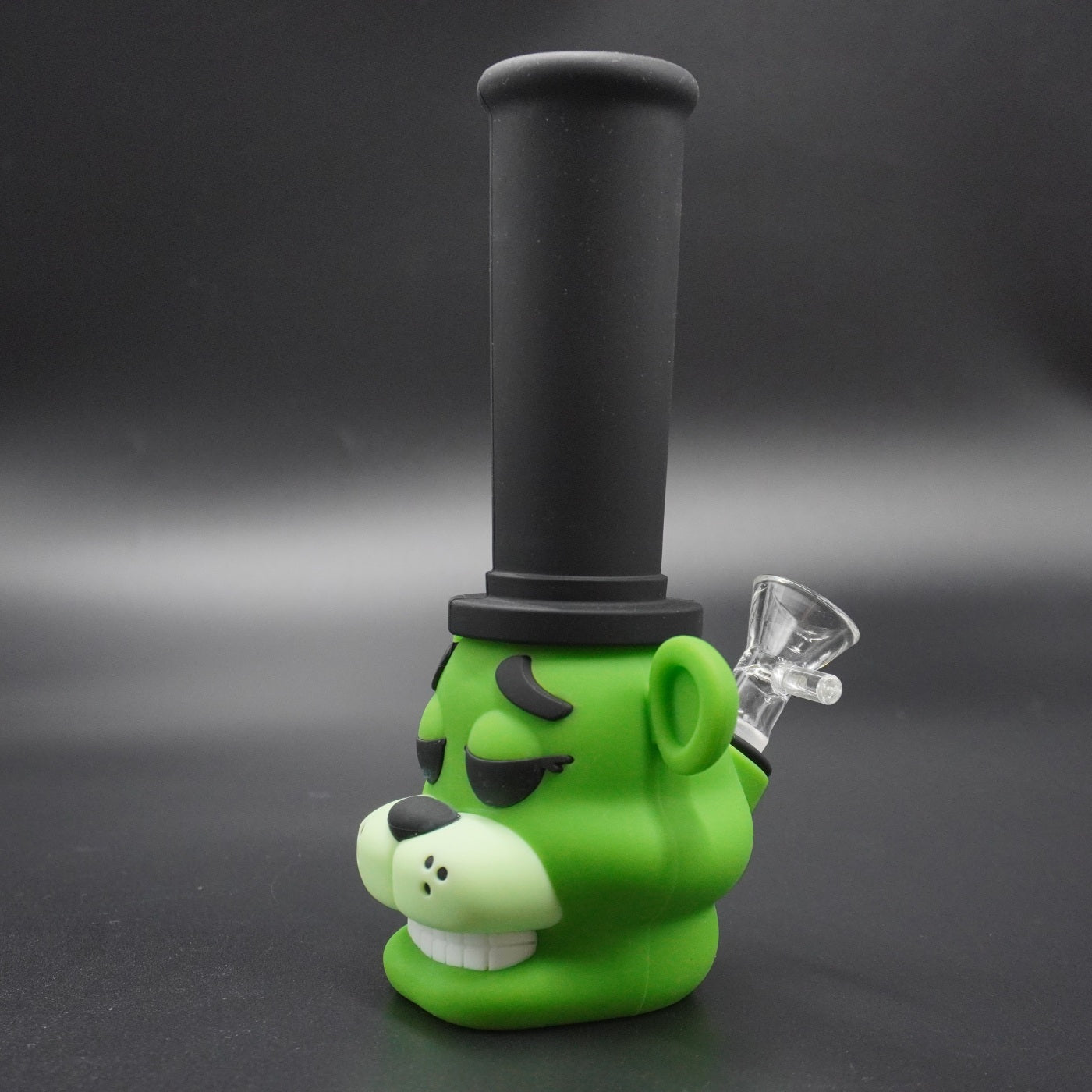 Bear Head Silicone Water Pipe