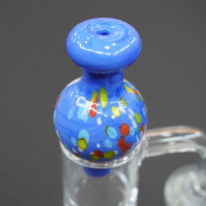 Bubble carb cap