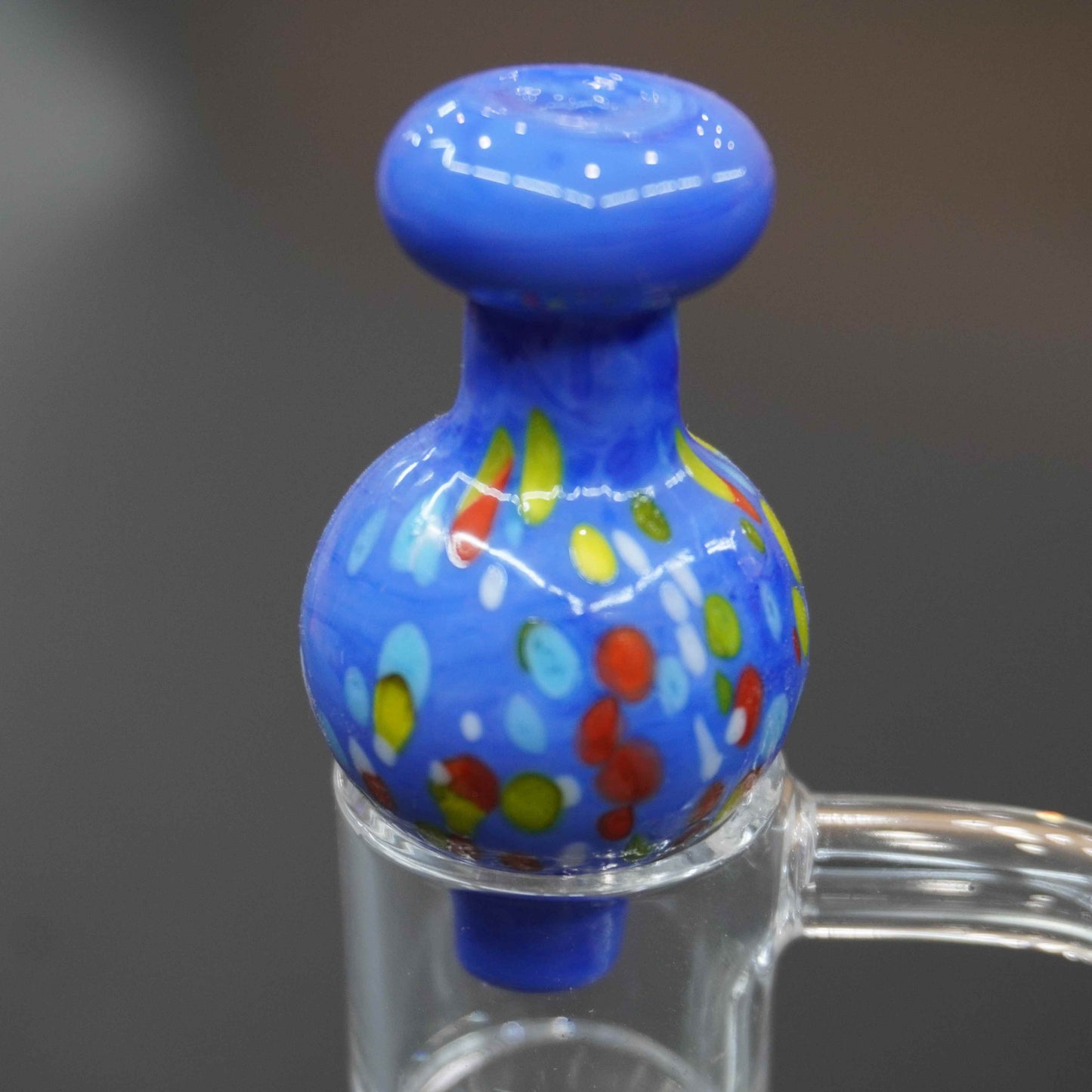 Bubble carb cap