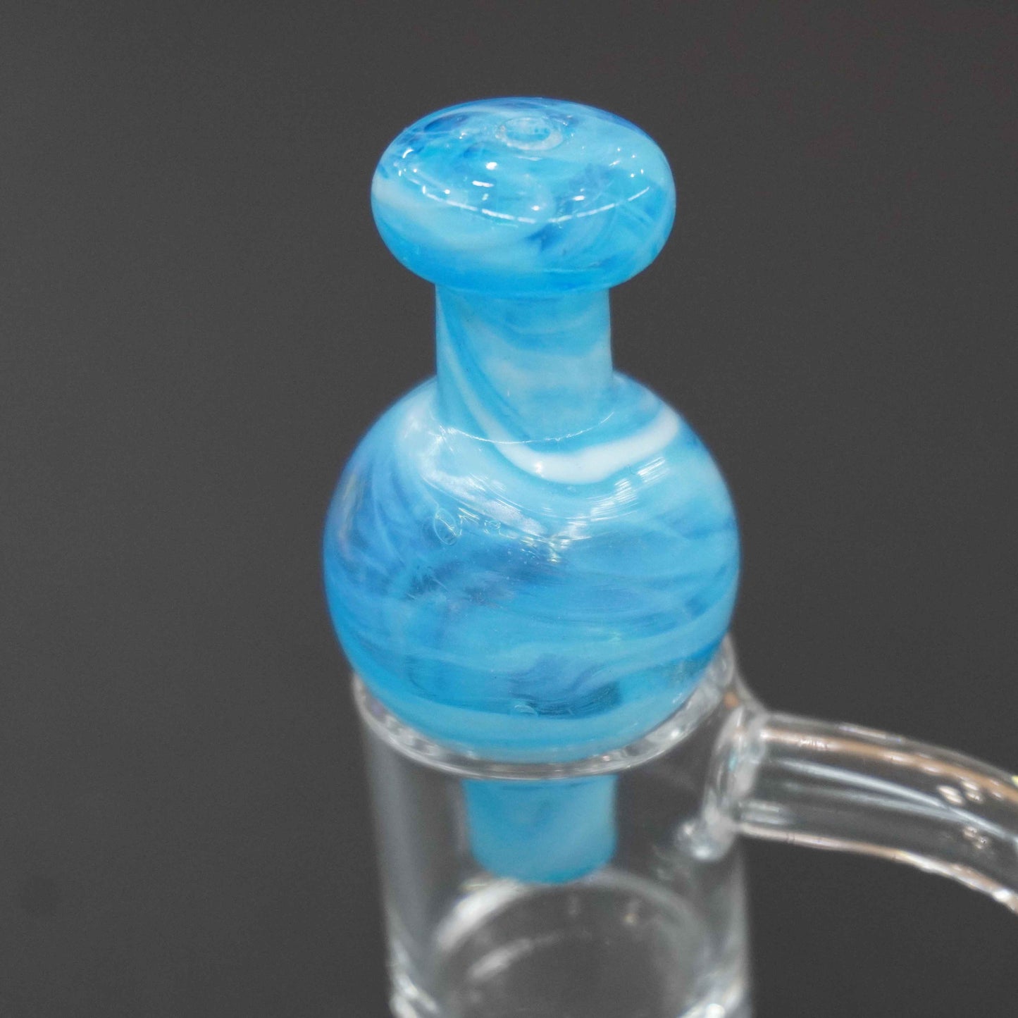 Bubble carb cap