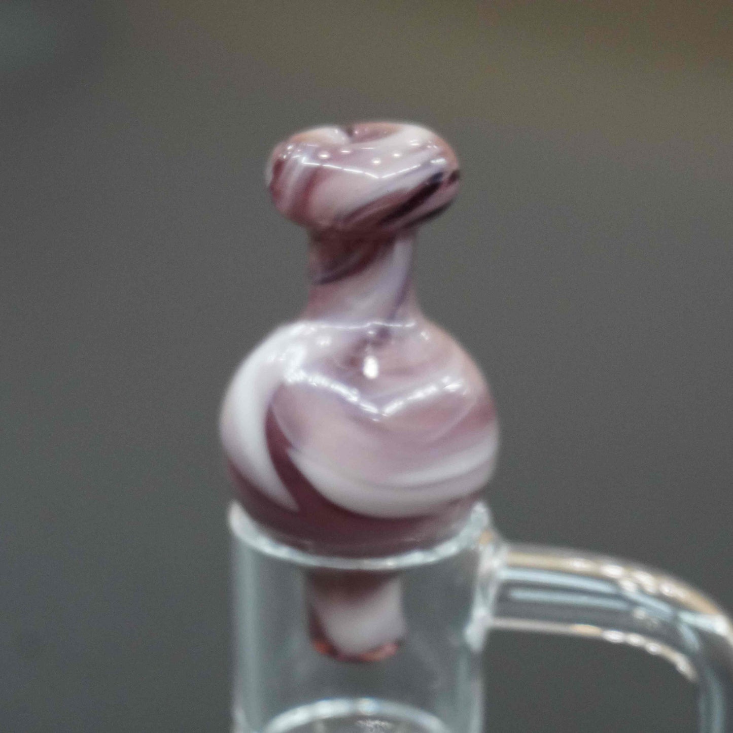 Bubble carb cap