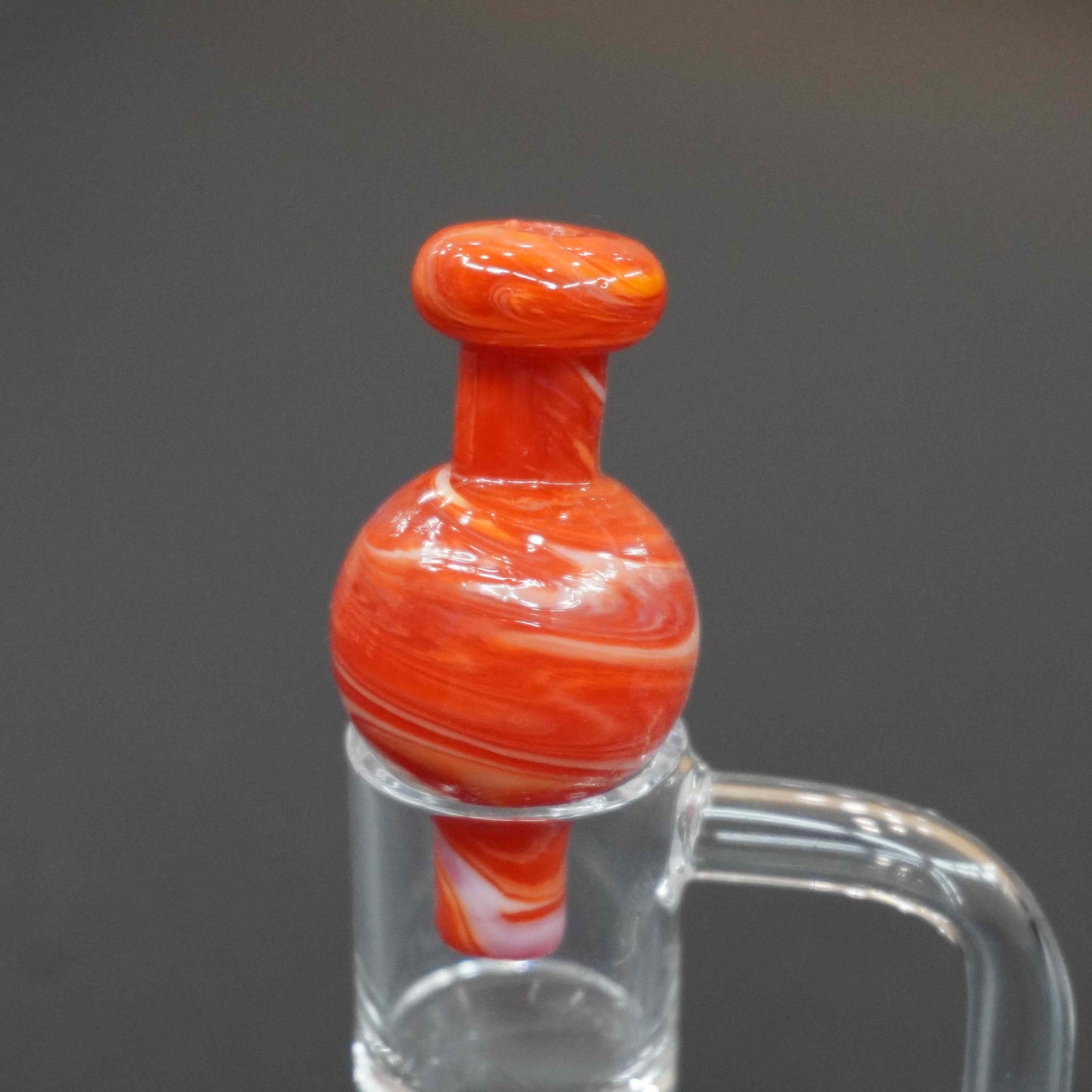 Bubble carb cap