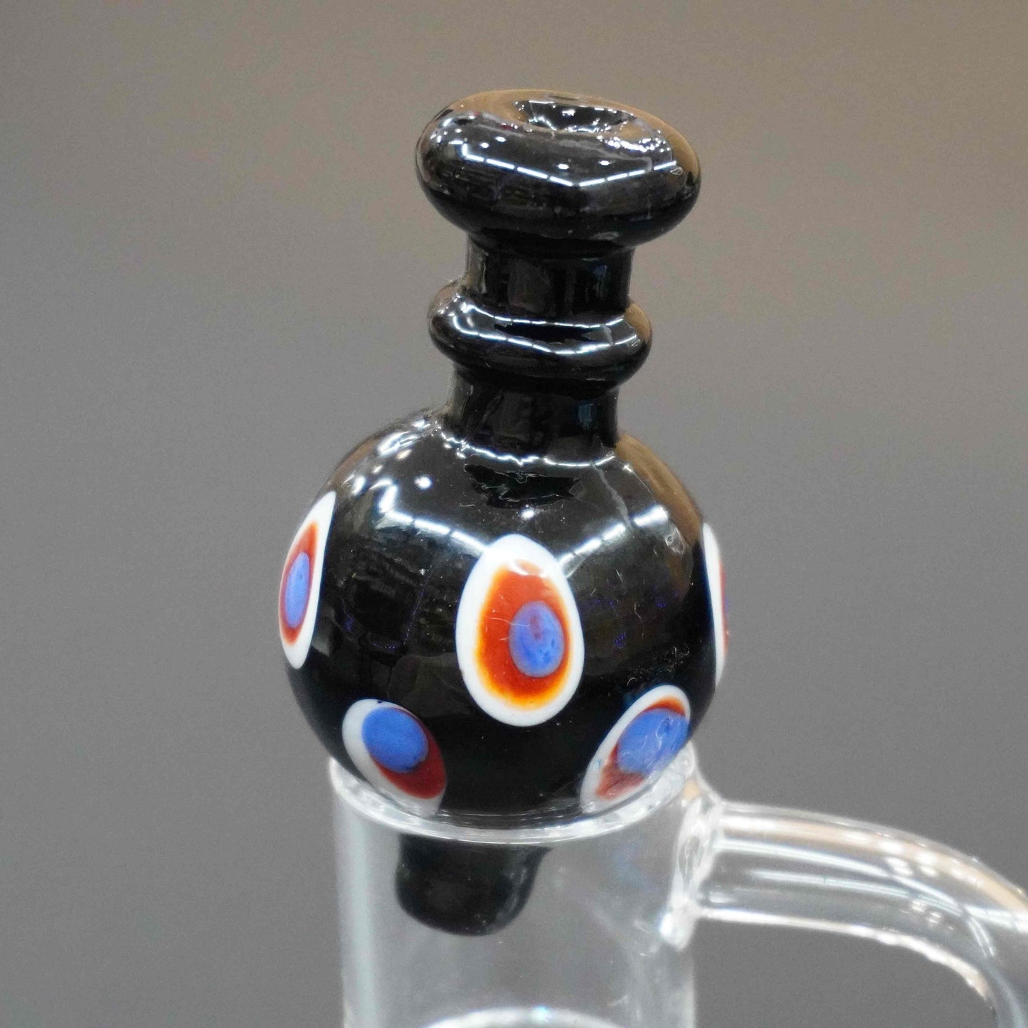 Bubble carb cap