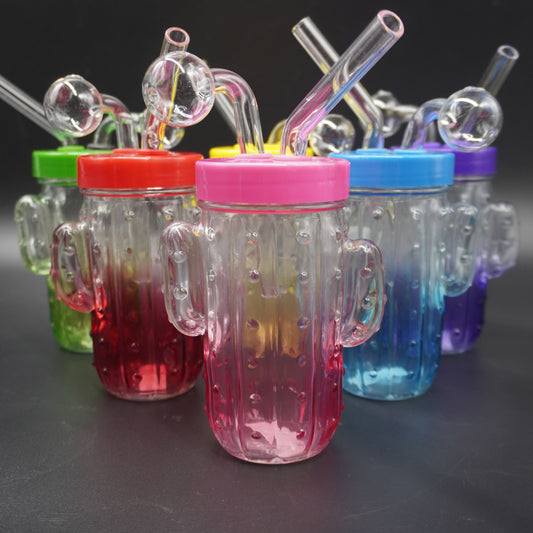 Thick Glass Cactus Style Oil Burner