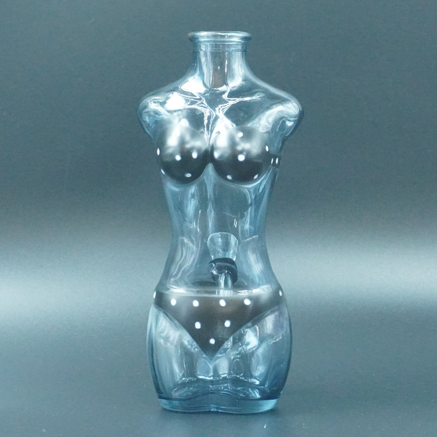 Curvy Female Silhouette Bubbler / Bong