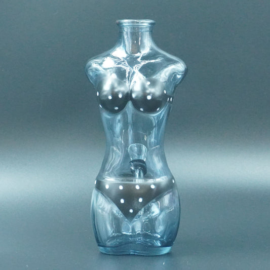 Curvy Female Silhouette Bubbler / Bong