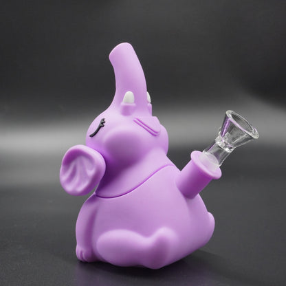 Cute Elephant Silicone Water Pipe