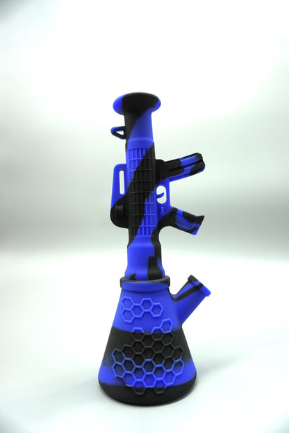 11" Rifle Gun Beaker Silicon Bong