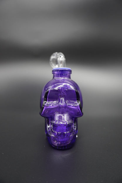 Glass Skull Oil Burner Pipe