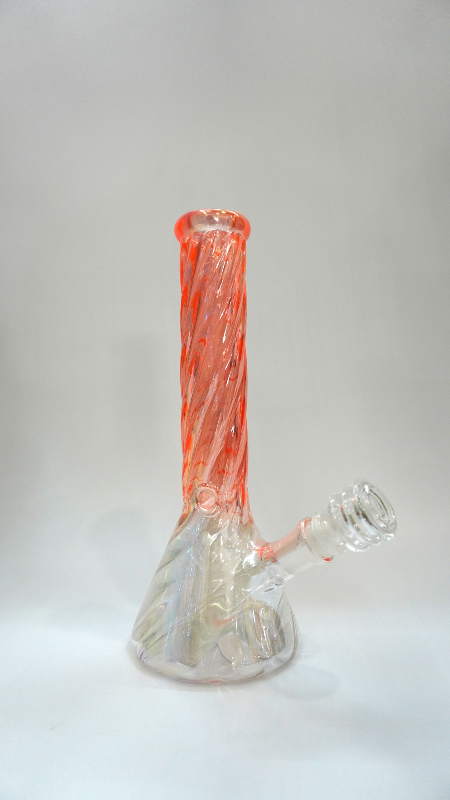 10” Twisted Electroplated Beaker Water Pipe Bong