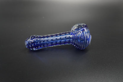 4 inches Blue Hand Pipe