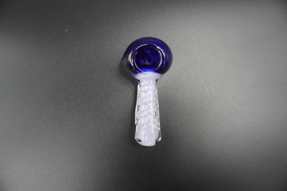 3.5 inches Blue Fumed Hand Pipe