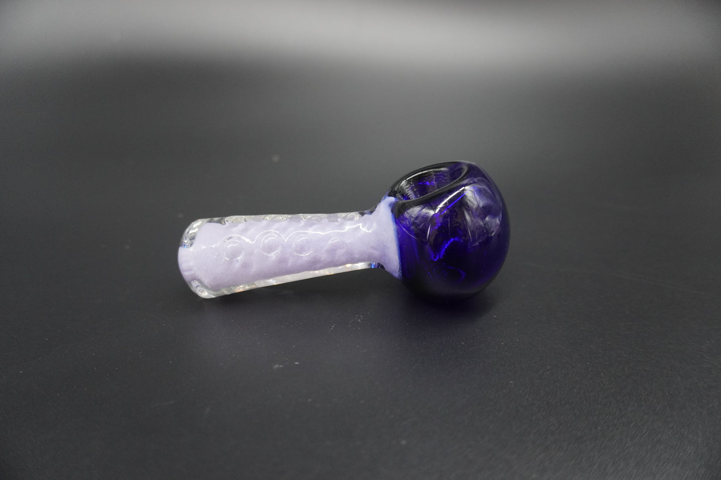 3.5 inches Blue Fumed Hand Pipe