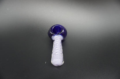 3.5 inches Blue Fumed Hand Pipe