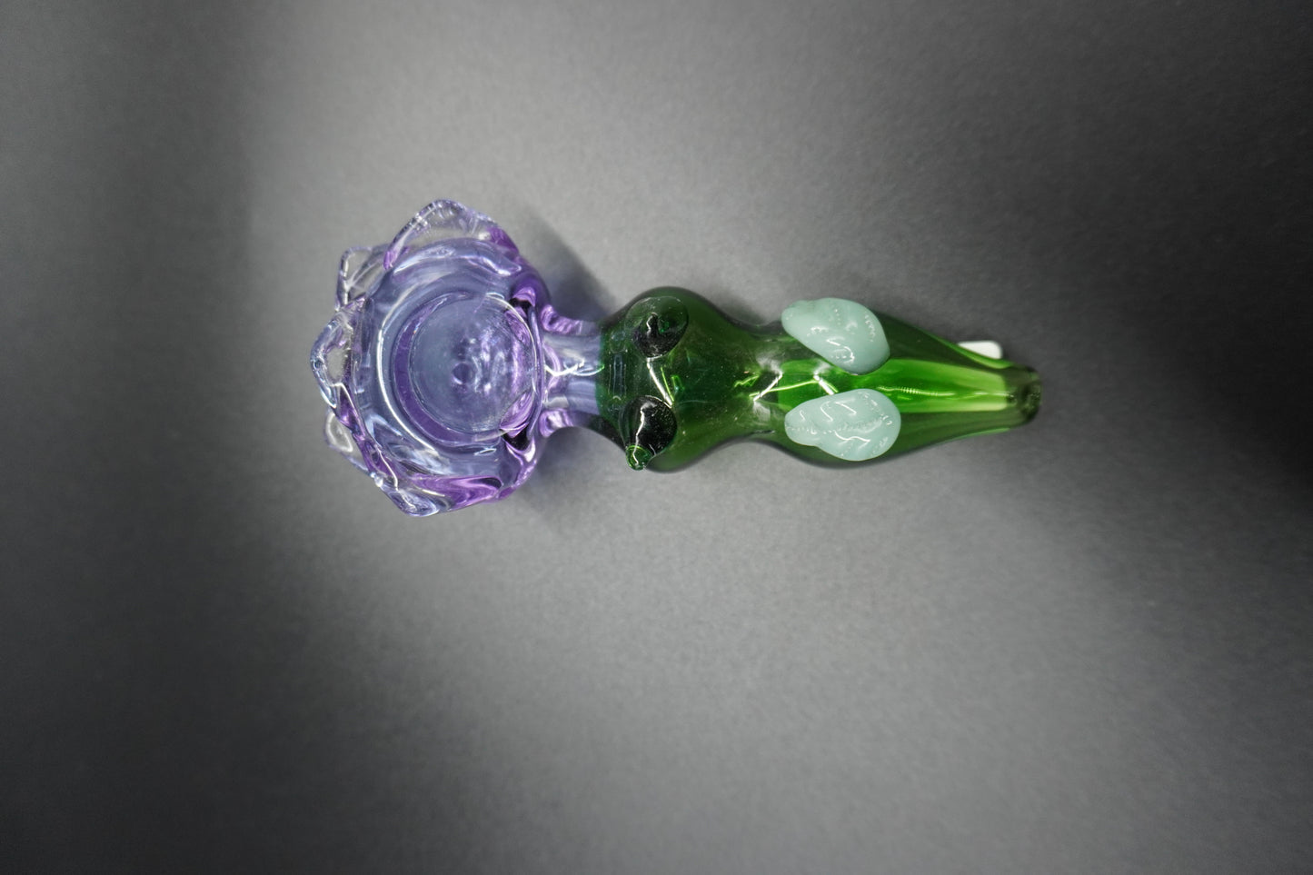 5-Inch Flower-Themed Glass Pipe