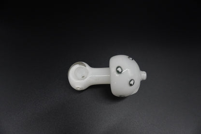 Mushroom Head 3 inch Glass Pipe