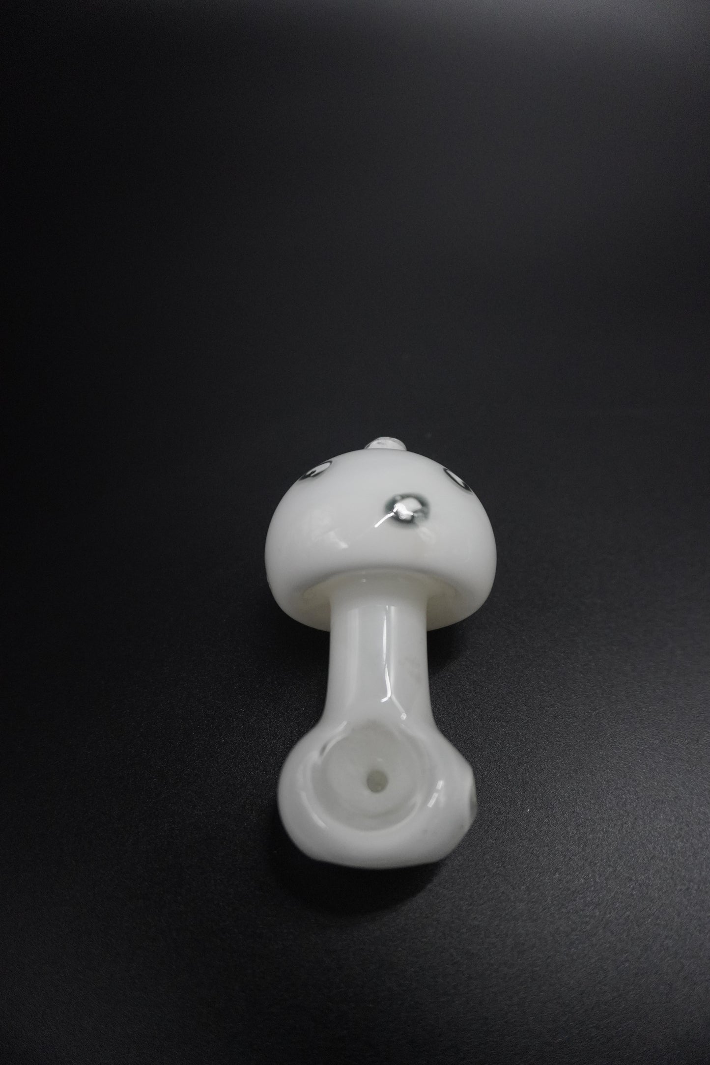 Mushroom Head 3 inch Glass Pipe