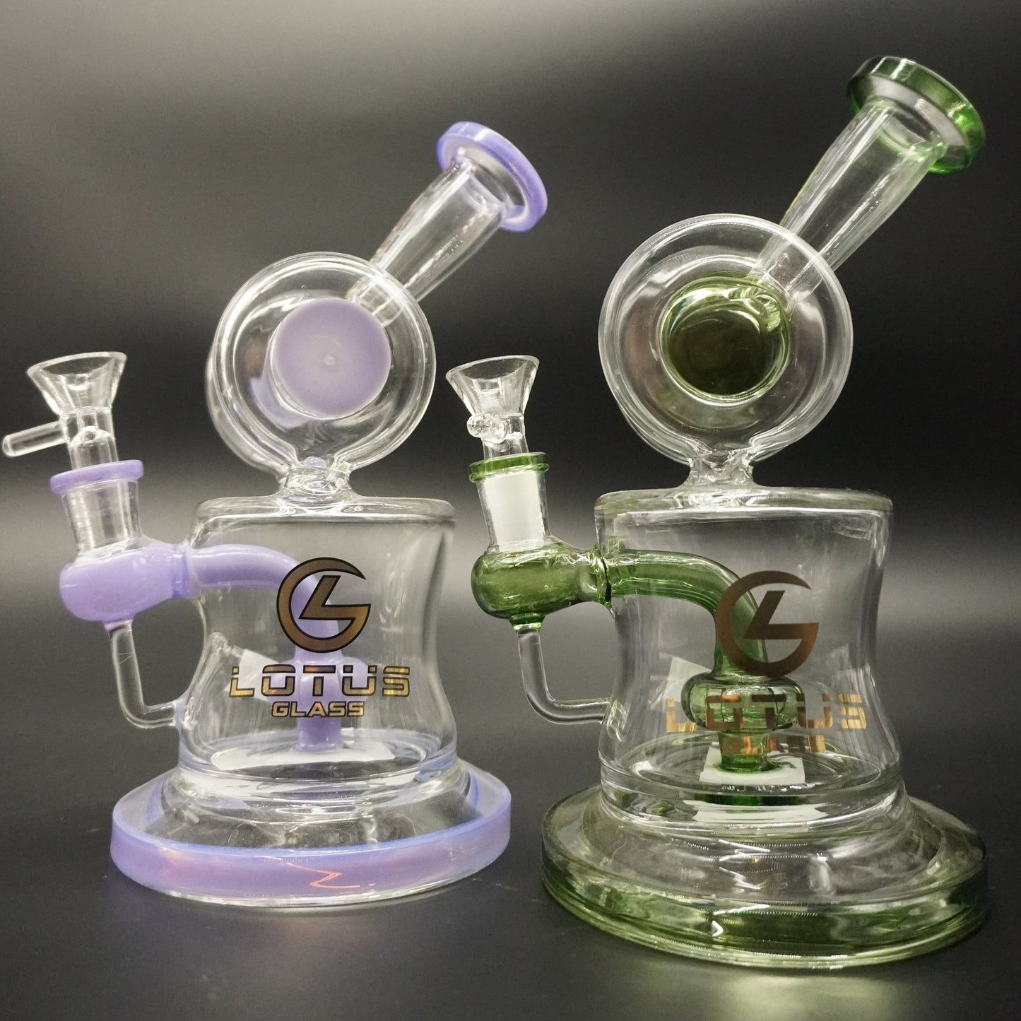 Canon Style Lotus Glass Bong