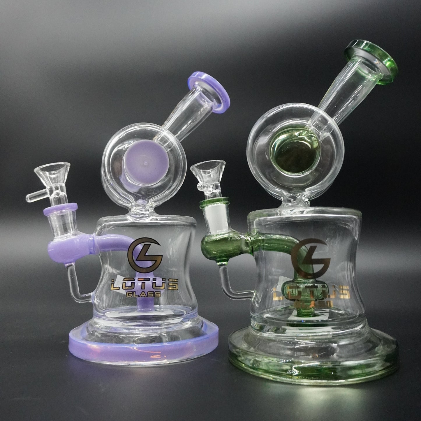 Canon Style Lotus Glass Bong