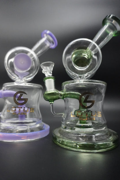 Canon Style Lotus Glass Bong