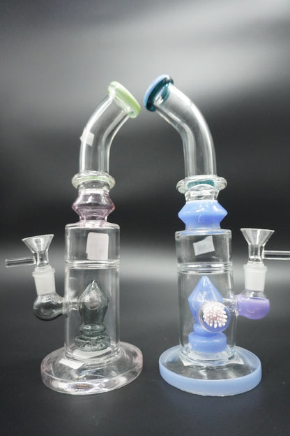 9 inches Bend Mouth Piece Water Pipe