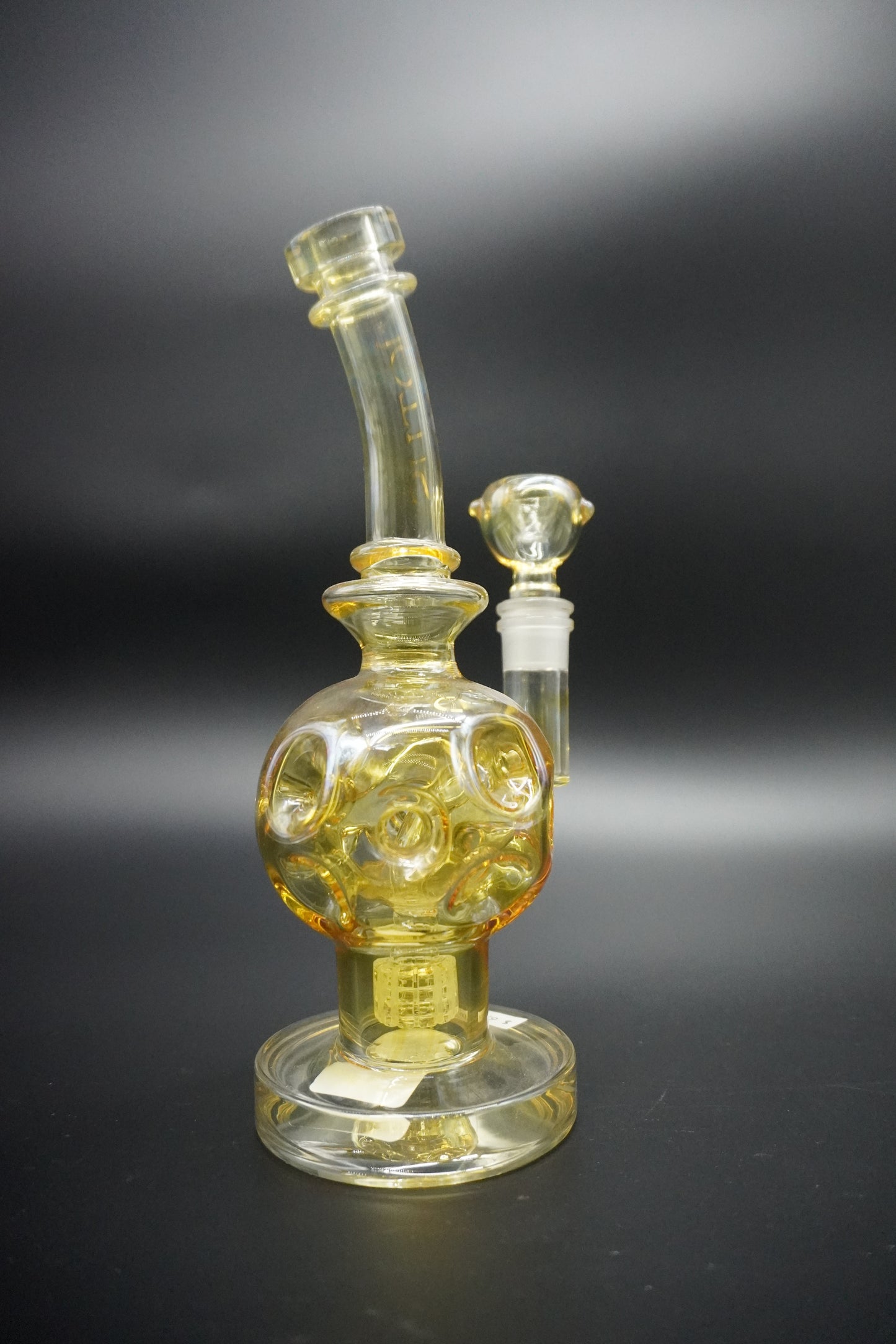 Exo Sphere Precolator Lotus Glass Bong 8"