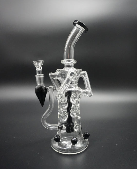 Poked Body Recycler Lotus Bong