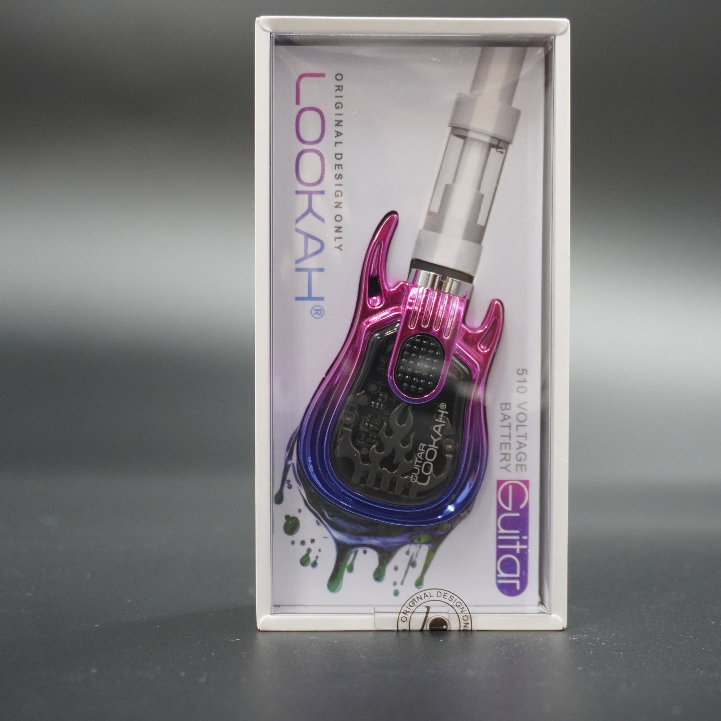 LOOKAH Guitar 510 Thread Vape Battery Lotus Smoke and Gift LOOKAH Guitar 510 Thread Vape Battery Lotus Smoke and Gift