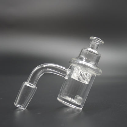 Quartz Banger Dab Nail with Spinning UFO Carb Cap 14mm