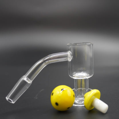 10 mm Mushroom Quartz Rig Set