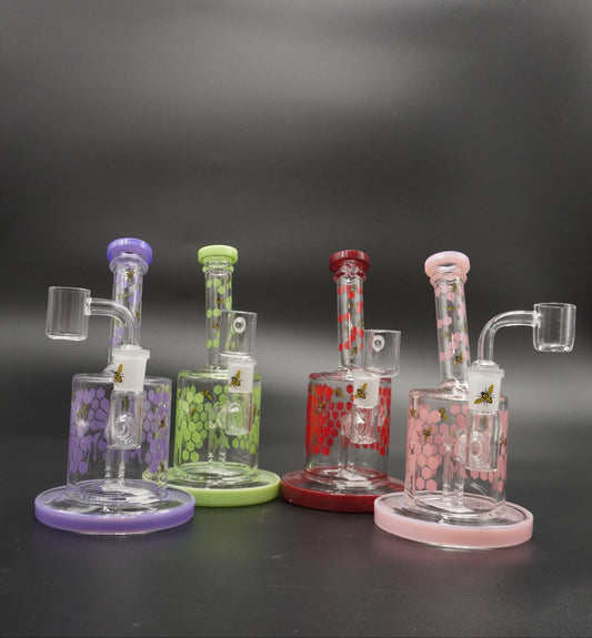 Colored Honey Comb Print Rig Set