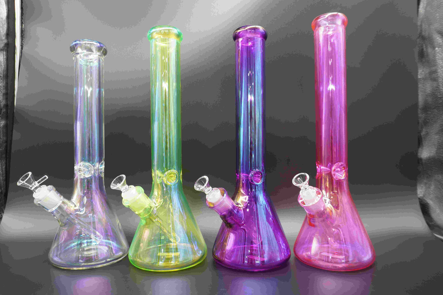 14 inches Colored Beaker Bong