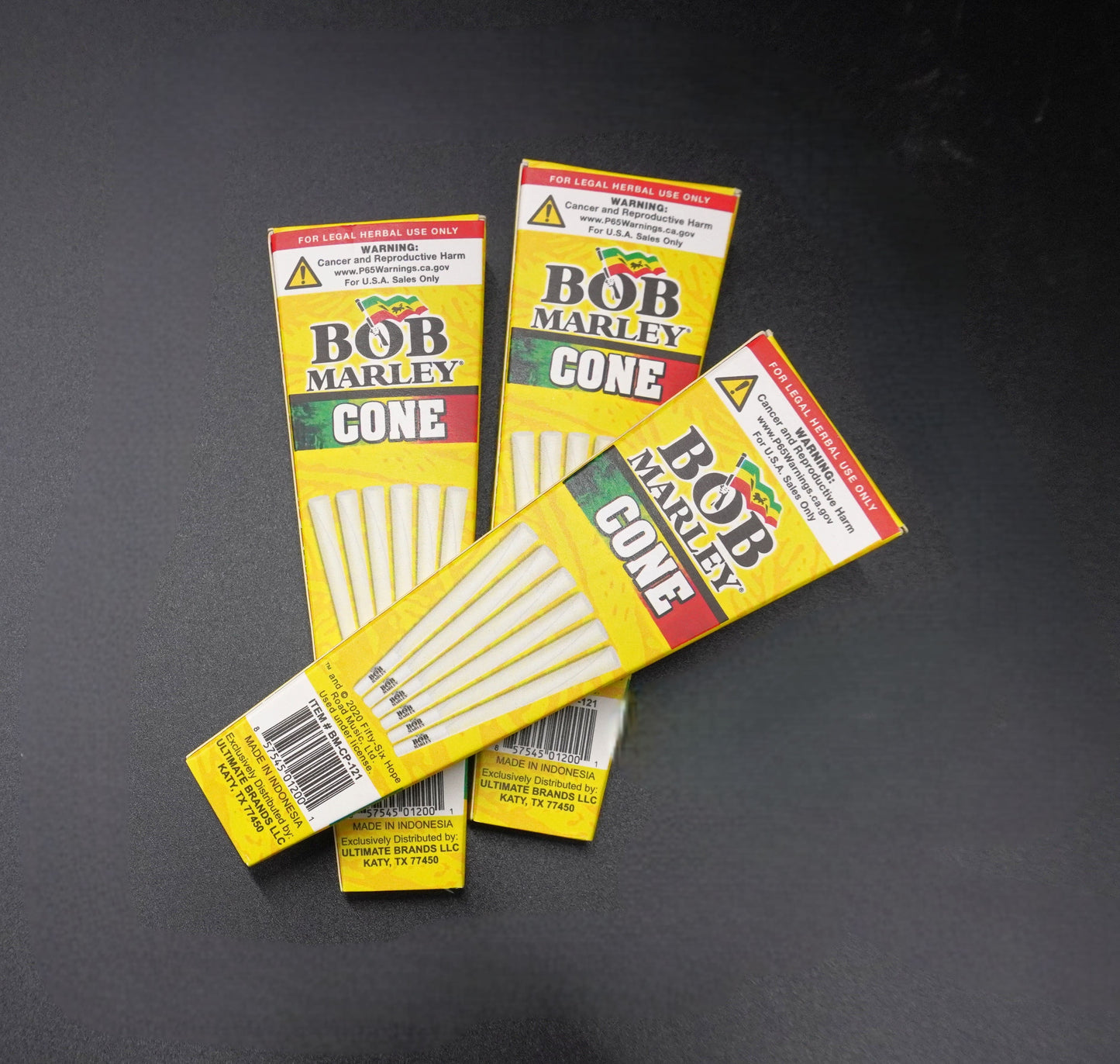 Bob Marley Pure Hemp 6 Cones "4 Pack"
