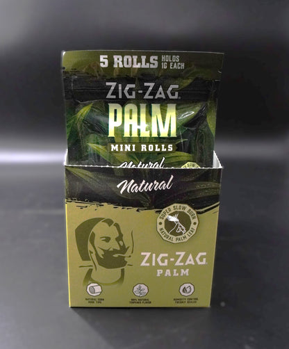 Zig-Zag Palm Mini Rolls - 5 Natural Rolls