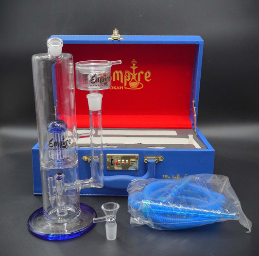 Empire Dual Hookah & Water Pipe Jelly fish Edition