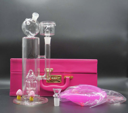 Empire Dual Hookha & Water Pipe Mushroom Edition