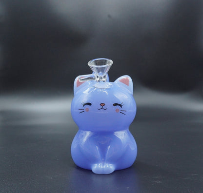 Cute Cat Figure Water Pipe