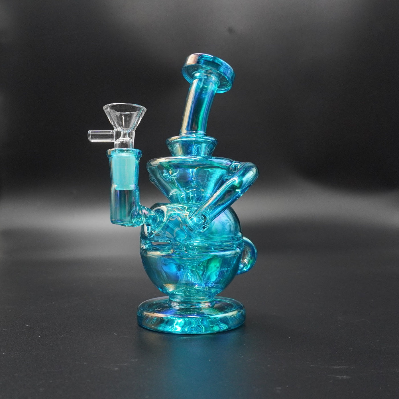 Rainbow Iridescent Genie Lamp Water Pipes