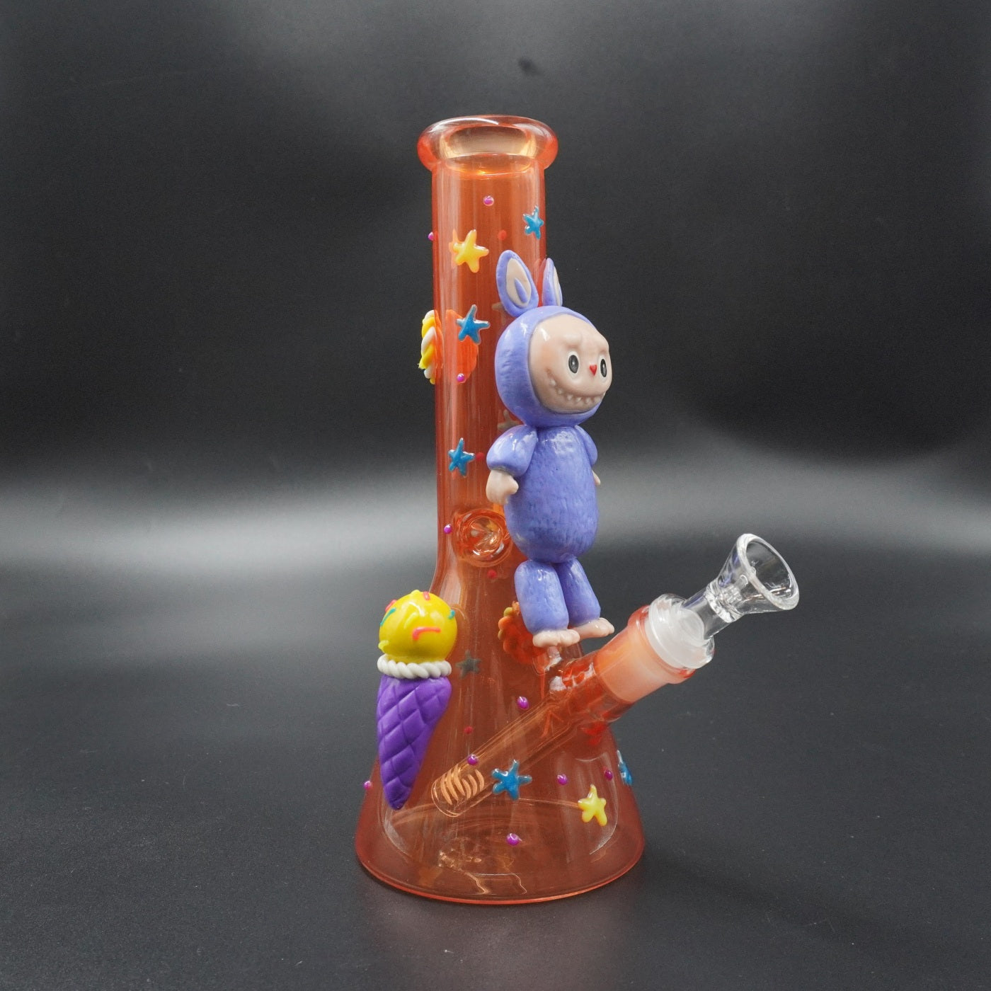 Whimsical Labubu-Style Character Glass Bong