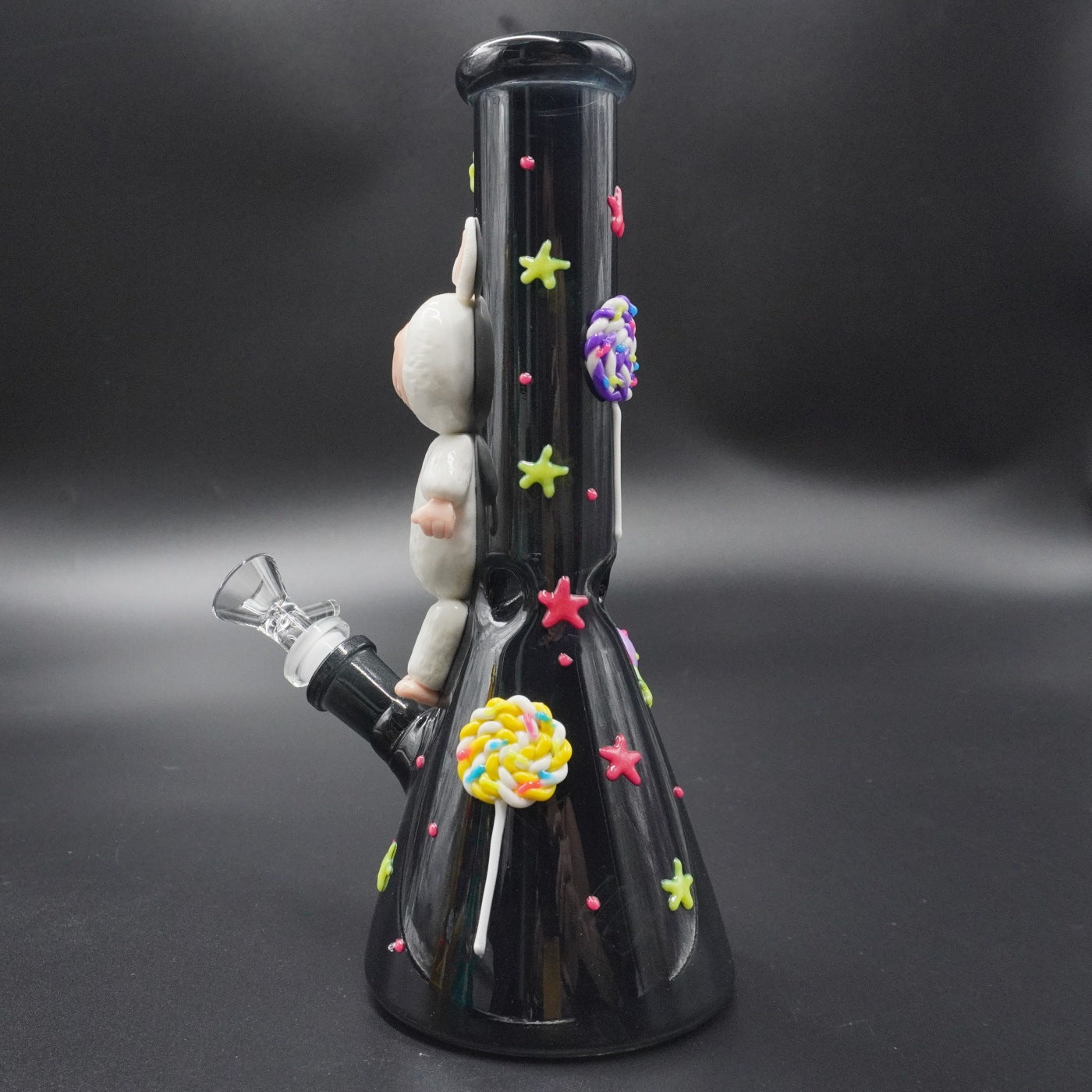 Whimsical Labubu-Style Character Glass Bong