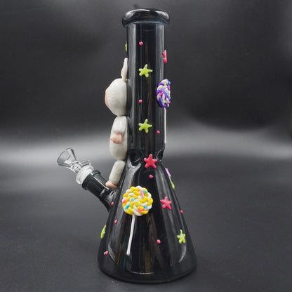 Whimsical Labubu-Style Character Glass Bong