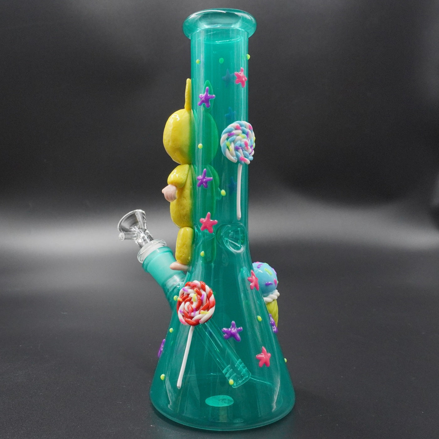 Whimsical Labubu-Style Character Glass Bong