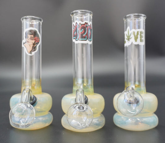 "Mystic Glow" Fumed Glass Oil Burner