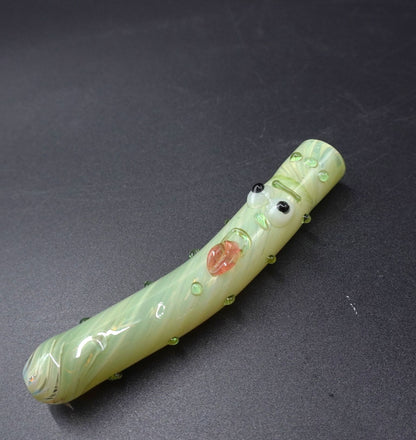 Pickle Shaped Chillum Pipe
